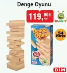 WOODOY DENGE OYUNU 54 PARÇA WOODOY DENGE OYUNU 54 PARÇA